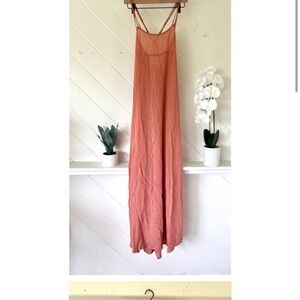 ACACIA Maxi dress in Papaya